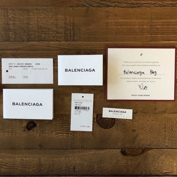 Authentic Balenciaga Metallic Classic Edge - Picture 5 of 7